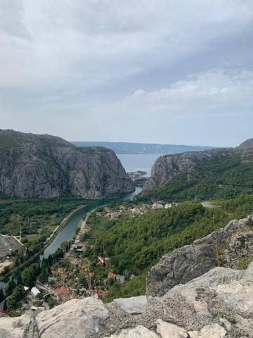 Panorama Sea View Apartment H Omis Exterior photo